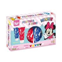 Pintura a Dedo - 6 Cores - Disney Minnie / 3+ Pintura a Dedo - 6 Cores - Disney Minnie / 3+