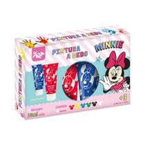 Pintura a Dedo Minnie Disney Com 6 Cores De Bisnagas - Dac Pintura a Dedo Minnie Disney Com 6 Cores De Bisnagas - Dac
