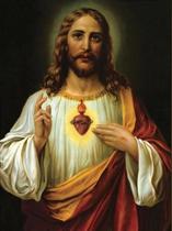 Pintura a Óleo Do Sagrado Coração De Jesus Feita À Mão Arte Religiosa Exquisita Para Decoração