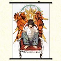 Pintura artística de parede Death Note Light Yagami L Ryuk 40x60cm