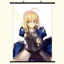 Pintura artística de parede Fate Zero Sabre 40x60cm Tecido Pintura artística de parede Fate Zero Sabre 40x60cm Tecido