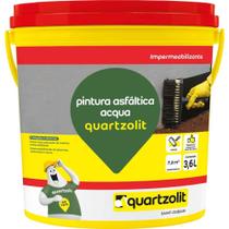 Pintura Asfáltica Impermeabilizante, Acqua, 38010.03.34.056, Quartzolit