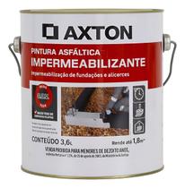 Pintura Asfáltica Impermeabilizante Axton 3,6l