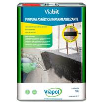 Pintura Asfáltica Impermeabilizante e Primer 18L Viabit Viapol Pintura Asfáltica Impermeabilizante e Primer 18L Viabit Viapol