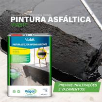Pintura Asfáltica Impermeabilizante Manta Viabit Viapol 18l