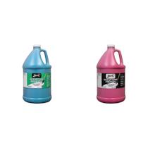 Pintura Casafoyer Versatemp Heavy Bodied Tempera 1L de turquesa e magenta Pintura Casafoyer Versatemp Heavy Bodied Tempera 1L de turquesa e magenta