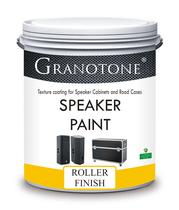 Pintura de alto-falante GRANOTONE Granotone Roller Black 1L à base de água