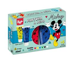 Pintura De Dedo Mickey Com 6 Bisnaga (Cores) Lavavel Dac Pintura De Dedo Mickey Com 6 Bisnaga (Cores) Lavavel Dac