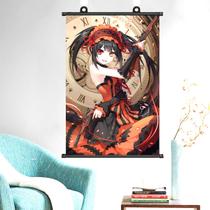Pintura de parede em tela Dates A Lives Tokisakis Kurumis Anime