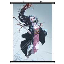 Pintura de parede em tela Demons Slayers Kamados Nezukos Anime Pintura de parede em tela Demons Slayers Kamados Nezukos Anime