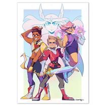 Pintura de parede em tela She-Ra Princess of Power Anime