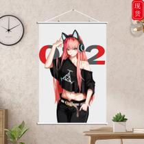 Pintura de parede ilustrada DARLING in the FRANXX Zero Two