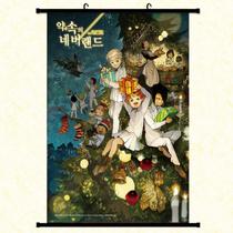 Pintura de parede Scroll The Promised Neverland 40x60cm