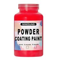 Pintura de revestimento em pó ninesung Plastic Coating 500g Red