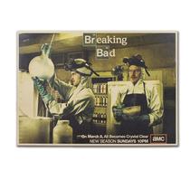 Pintura em cartaz Breaking Bad Vintage TV Show Art 51.5x36cm Pintura em cartaz Breaking Bad Vintage TV Show Art 51.5x36cm