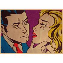 Pintura em cartaz Roy Lichtenstein Pop Art Vintage 29,7x42cm Pintura em cartaz Roy Lichtenstein Pop Art Vintage 29,7x42cm