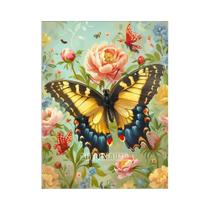 Pintura Em Diamante De Ondas Do Pôr Do Sol Com Barco À Vela, Conjunto Completo De Ponto Cruz,