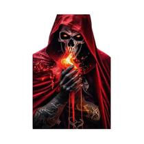 Pintura Em Diamante DIY 5D De Caveira Gótica Deus Da Morte Arte Mosaico Decoração Para Casa