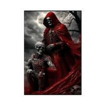 Pintura Em Diamante DIY 5D De Caveira Gótica Deus Da Morte Arte Mosaico Decoração Para Casa