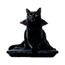 Pintura Em Diamante DIY De Bordado Com Strass De Gato Preto E Lua, Decoração De Casa Com Mosaico De