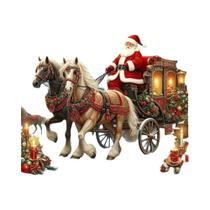 Pintura Em Diamante Do Papai Noel, Mosaico De Carroça, Castelo, Lua, Paisagem De Inverno, Presente Pintura Em Diamante Do Papai Noel, Mosaico De Carroça, Castelo, Lua, Paisagem De Inverno, Presente