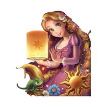 Pintura Em Diamante Princesa De Cabelo Longo Dourado 5D DIY Mosaico Completo Com Broca Redonda