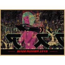 Pintura em pôster Blade Runner 2049 Vintage 30x42cm Pintura em pôster Blade Runner 2049 Vintage 30x42cm