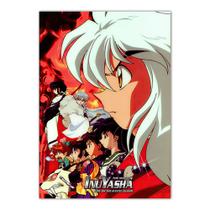 Pintura em pôster Inuyasha Anime Wall Art 40x60cm Pintura em pôster Inuyasha Anime Wall Art 40x60cm