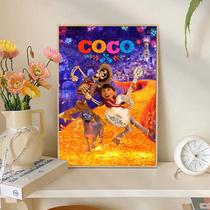Pintura em tela Coco Movie Poster Miguel e Hector 20x30cm Pintura em tela Coco Movie Poster Miguel e Hector 20x30cm