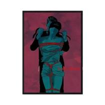 Pintura Em Tela De Casal Nu, Amante Sexy, Manga, Arte De Parede Para Sala De Estar, Decoração De Bar