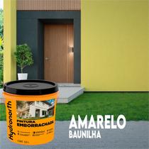 Pintura Emborrachada Elástica 3,6l Impermeabiliza Paredes