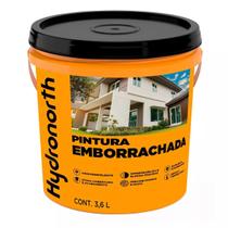 Pintura Emborrachada Fosco Cromio Galão Plástico 3,6L Hydronorth