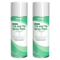 Pintura en Spray NADAMOO para Bañera y Azulejos 900 ml Blanco Semibrillante