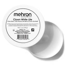 Pintura facial e corporal Mehron Makeup Clown White Lite 198g Pintura facial e corporal Mehron Makeup Clown White Lite 198g