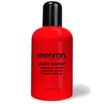 Pintura facial e corporal Mehron Makeup Liquid 133mL (vermelha)