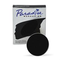 Pintura facial e corporal Mehron Makeup Paradise Makeup AQ 7mL Black