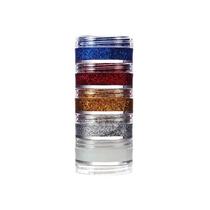 Pintura facial glitter 5cores 4gx5 Pintura facial glitter 5cores 4gx5
