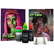 Pintura Facial Kit Efeitos Especiais Zumbi ColorMake Ref: 5514