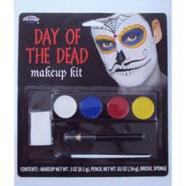Pintura Facial Make Caveira Mexicana Halloween Carnaval