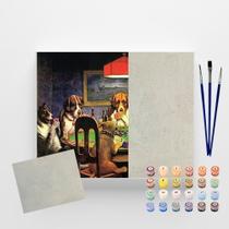 Pintura Numerada Arte Terapia 40X50cm Noite de Jogos Pintura Numerada Arte Terapia 40X50cm Noite de Jogos