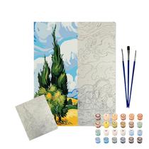 Pintura Por Números Arte Terapia 40X50cm Grande Artista
