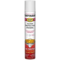 Pintura Rust-Oleum 334133 Turbo Spray 680g Branco Brilhante