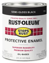 Pintura Rust-Oleum 7798502 impede a ferrugem preta semibrilhante 946ml