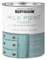 Pintura Rust-Oleum 946ml com acabamento em leite Highland Blue