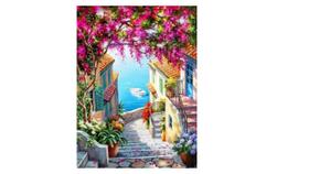 Pintura Terapêutica - Kit Pintura Em Números - Paisagens kit completo tela numerada, 3 pincéis e tintas. Pintura Terapêutica - Kit Pintura Em Números - Paisagens kit completo tela numerada, 3 pincéis e tintas.