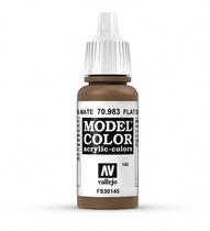 Pintura Vallejo Model Color Flat Earth 17mL Pintura Vallejo Model Color Flat Earth 17mL