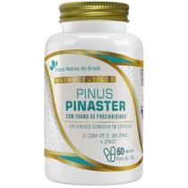 Pinus Pinaster + Vitamina E, Selênio e Zinco 60 cápsulas - Flora Nativa Pinus Pinaster + Vitamina E, Selênio e Zinco 60 cápsulas - Flora Nativa