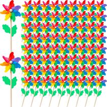 Pinwheels Sosation Rainbow Flower 40 unidades para decoração de jardim