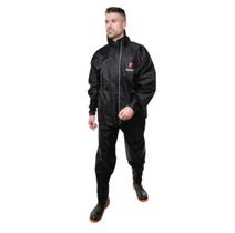 Pioneira capa de chuva storm masculino preto preto pp