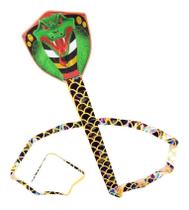 Pipa 3d Em Poliéster Formato Cobra Colorida